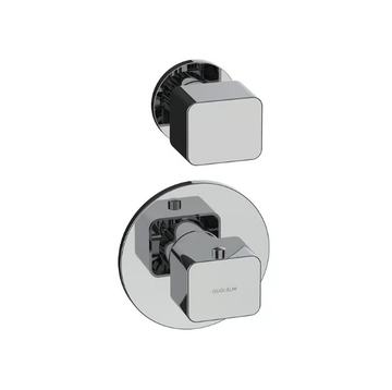 GZERO - 2 hole thermostatic shower mixer by GUGLIELMI RUBINETTERIE - view 3